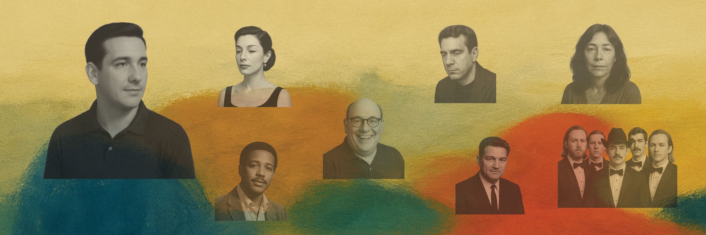 Montage of all of the artists on these pages